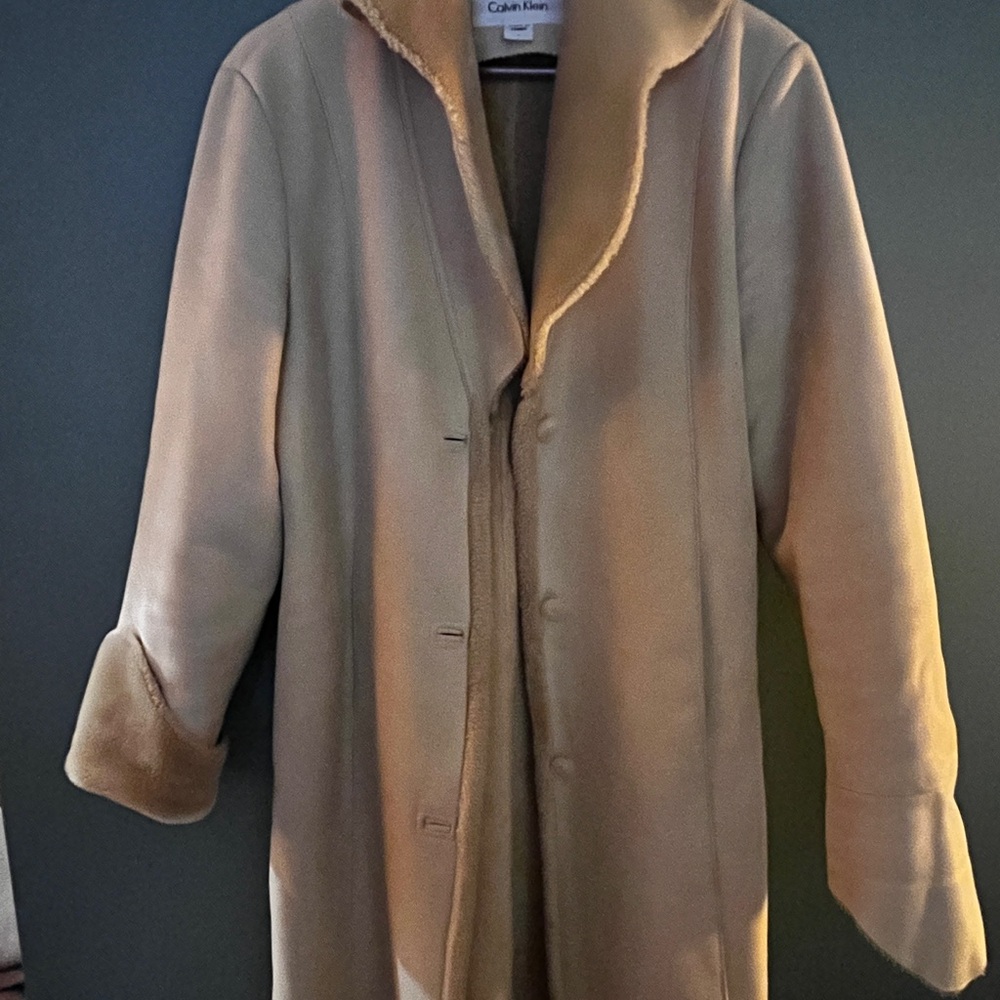 Calvin Klein Tan Coat